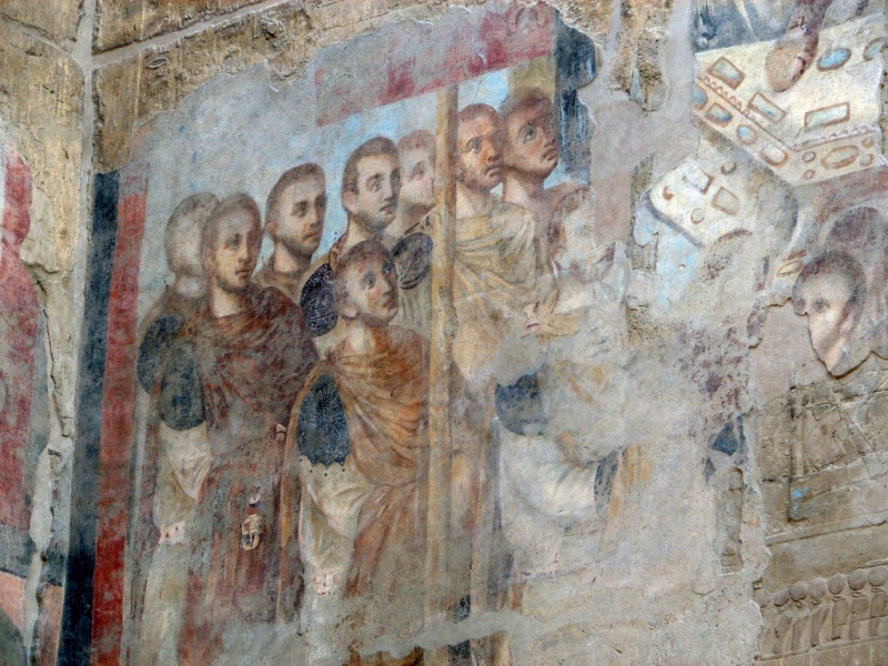 Apostles on wall of coptic chuch  originally temple.jpg